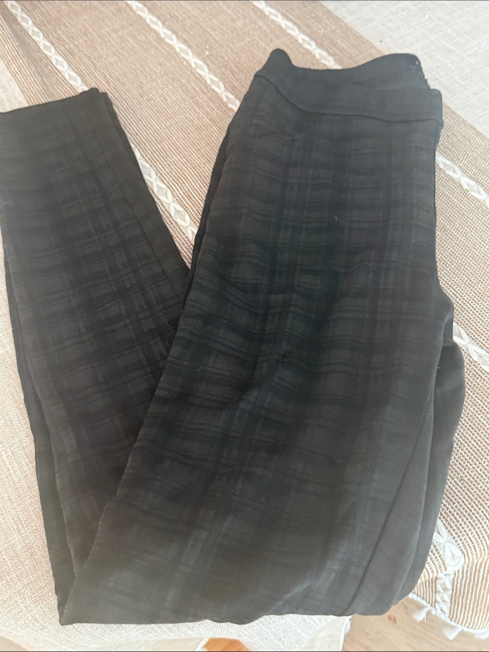 Sanctuary plaid stretch pants